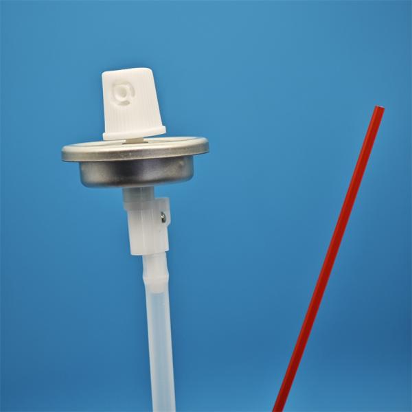 360 Degree Aerosol Valve With Actuator for Automotive Care & Cosmetic Formulas with Precision Dispensing & Chemical Resistance