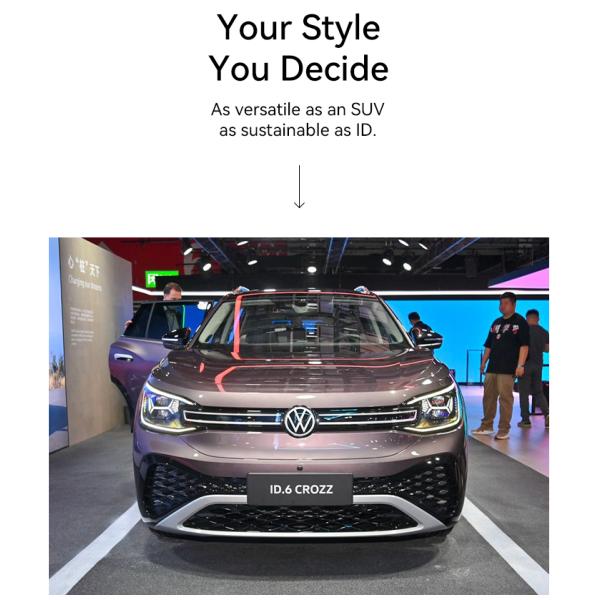 Fuel 100% Electric 7 Seat Electric Car VW ID6 CROZZ LITE PRO 2023 Road Legal Energy Vehicle