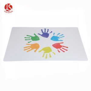 Cartoon Animals Zebra Printed Disposable Plastic Placemat