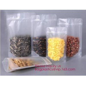Biodegradable Stand Up Foil Zipper Bag Side Gusset Bags Square Block Flat Bottom