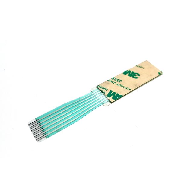 LED Backlight Screen Printing Tactile Dome Switch With Transparent Window Display