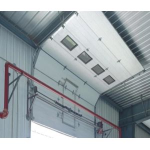 China Custom Insulated Sectional Doors Aluminum Alloy  Garage / Shop Position Wholesale Exterior Factory Manufacturing on sale