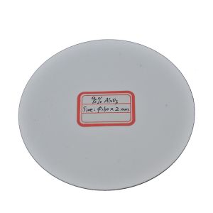 White High Temperature Alumina Oxide Ceramic Substrate With Dielectric Constant