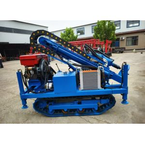 China 100m Crawler Mounted Drilling Machine For Heavy And Deep Hole Drilling on sale