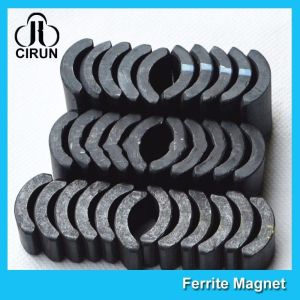 Powerful Ceramic Ferrite Arc Magnet Sintered Permanent Magnets Customized