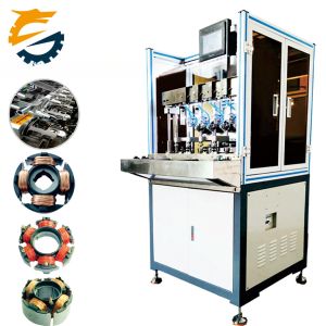Quality Motor Coil Winding Machine with 2 mm Center Height and 0.1 Degree Transfer Accuracy for sale