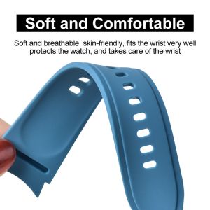 Soft 20mm width Silicone Watch Straps Elbow Quick Release Design