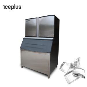 Restaurant Kitchen Crescent Ice Machine Micro Computer Control Easy Operation