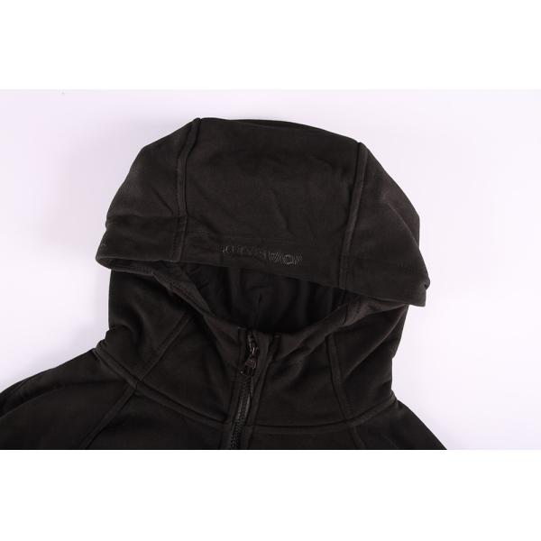 56% Cotton 44% Polyester Ladies Casual Zipper Hoodies S M L XL