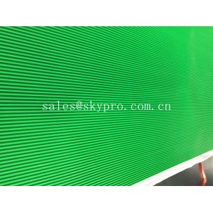 Double layer ESD recycled rubber mats with color on top and black on bottom