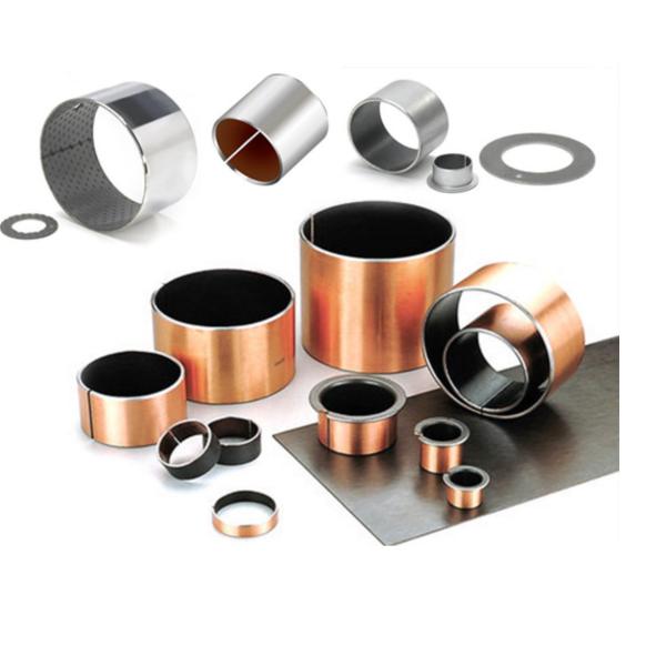 Maintenance Free Flanged Bushing Plate OEM Sleeve Self Lubricating Design For Heavy Duty Bearings