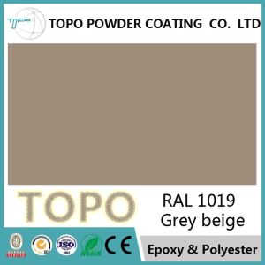 RAL 1019 Electrostatic Powder Coating , Architectural Aluminium Polyester Powder