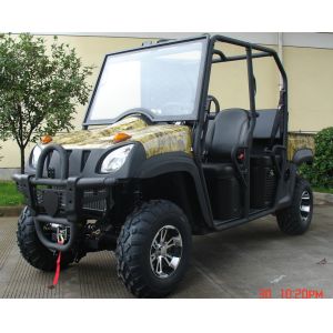 Water Cooled 24KW 500CC Switchable 4x4 Utility Vehicles