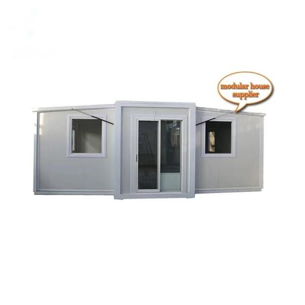 Customized Color 20ft or 40ft Prefab Expandable Folding Container House with 2