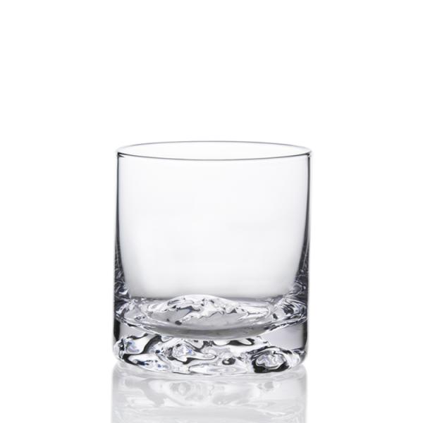 Creative Bottom Decorative Lead Free Crystal Whiskey Glass Customized Glass