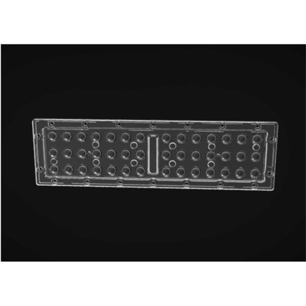 Buy 80*150 Degree LED Lens Array 42 In 1 LED Street Light Lens With Heat Sink at wholesale prices