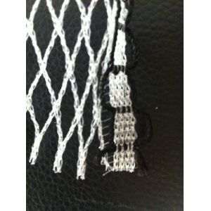 Quality Custom White Knitted Knotless Net , Ornament Monofilament Netting for sale