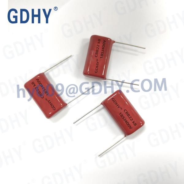 Buy 185nF Metallized Polyester Film capacitor 400VDC at wholesale prices