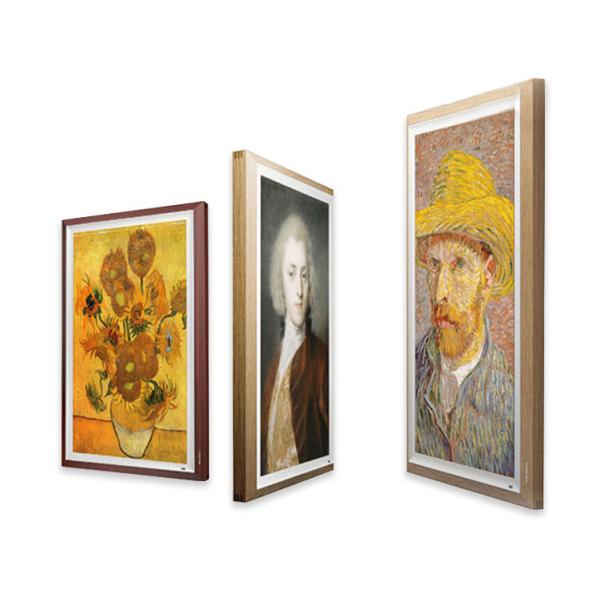 Buy 32 Inch Wooden Frame Advertising Display Screen With Split Display Function at wholesale prices