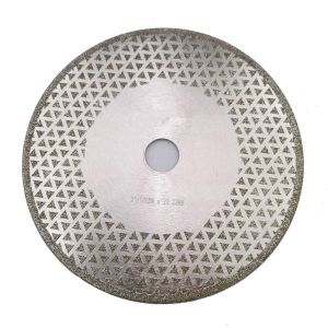 7 Inch Electroplated Diamond Cutting & Grinding Blade Both Side Coated For