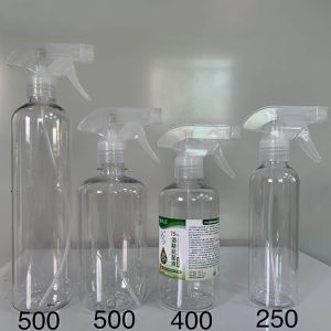 Professional Transparent Plastic Water Spray Bottle Customized Capacity