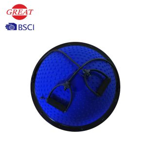 PVC Balance Trainer Ball With Handles Customized Logo Available Elastic