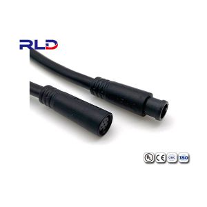 M8 Multiple Pin Waterproof Cable Connector 4Pin 5Pin Waterproof Connector