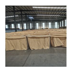 Secure Sand Wall Defensive Welded Wire Mesh Barrier with 4mm Wire Gauge and