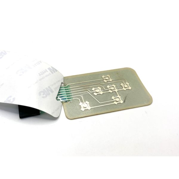 Customizable Tactile Membrane Switch With Embossing For Tactile Indications And Button Feedback