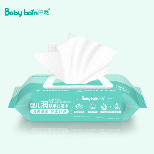 Buy Baby Hand And Mouth Wipes RO Pure Water Weak Acid Formulation Disposable Wet Wipes at wholesale prices