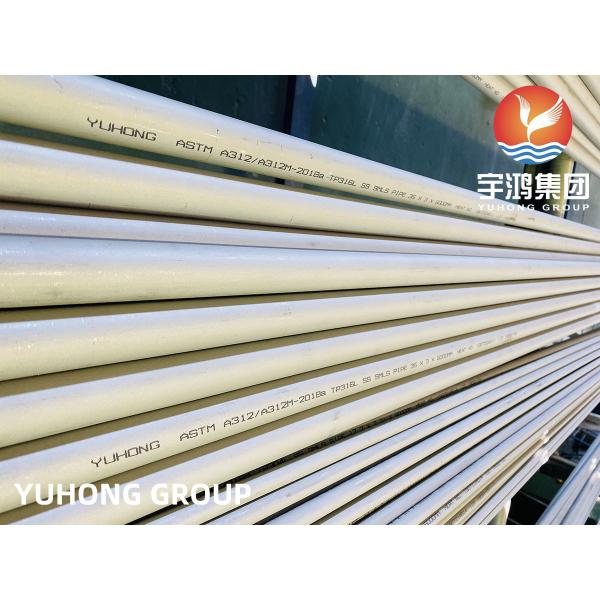 Buy Stainless Steel Seamless Pipe ASTM A312 TP316L Oil Heat Exchangers  Food Chemical at wholesale prices