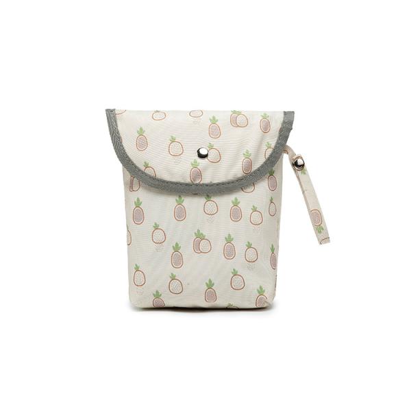 Wholesale Infant Cloth Toilet Diaper Bag Mini Waterproof Wet Dry Package for Baby Nappy Pouch Reusable Bag