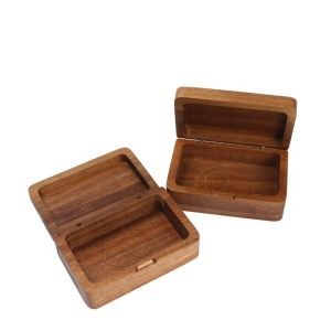 Wooden min box for soap , gift box