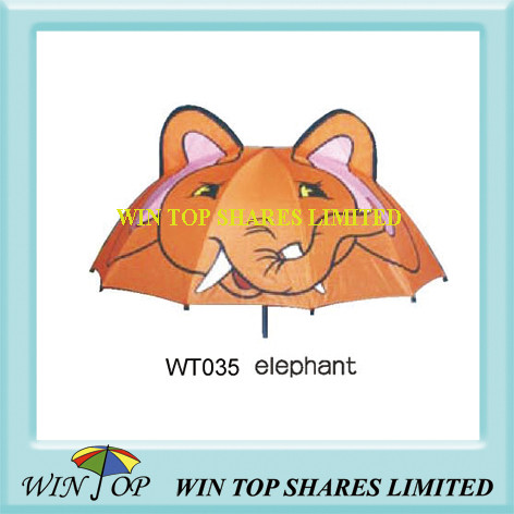 Buy 18" Elephant Cartoon Style Umbrella at wholesale prices