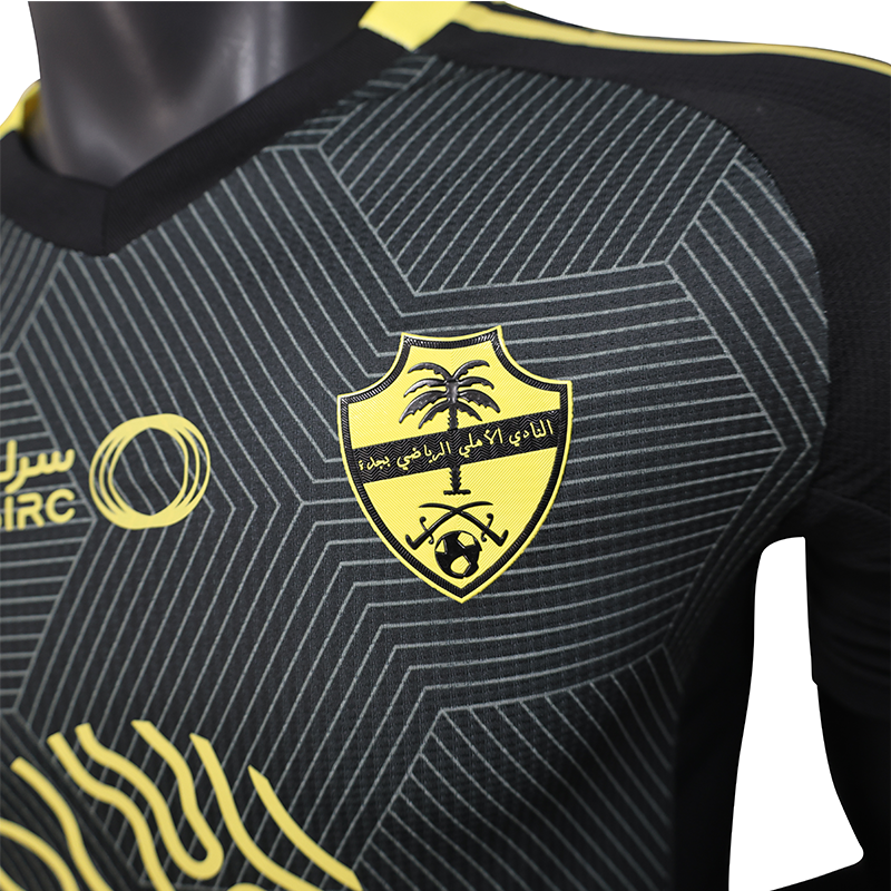 Jeddah National's second away jersey player version supports group customization
