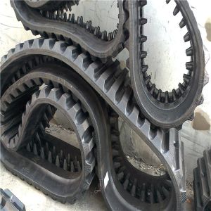 81MM Pitch Replacement Rubber Tracks Jointless Rubber Crawler