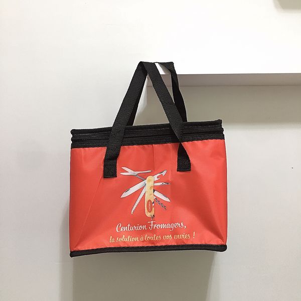 Oxford School 2 Handles Custom Insulated Lunch Bags For Kids