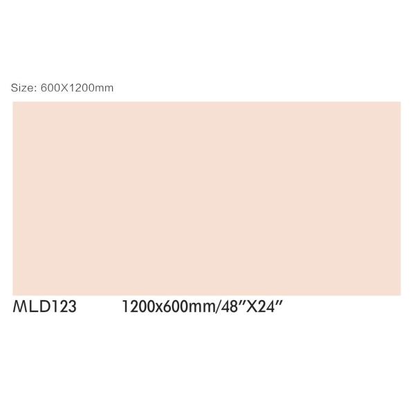 Pink Anti-Slip Glazed Porcelain Tile 400x800mm 600x1200mm