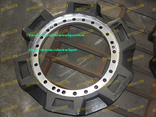 Buy Kobelco CKE700-1 Crawler Crane Driving Tumbler Sprocket at wholesale prices