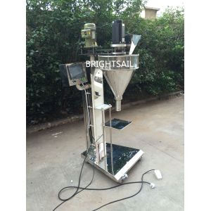 Stainless Steel 2.5kw Auger Powder Filler 10g To 5000g Filing Weight