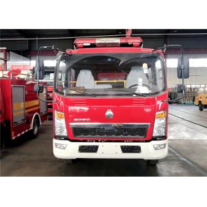 RHD Sinotruk HOWO 4X2 Fire Rescue Truck With YUCHAI Engine
