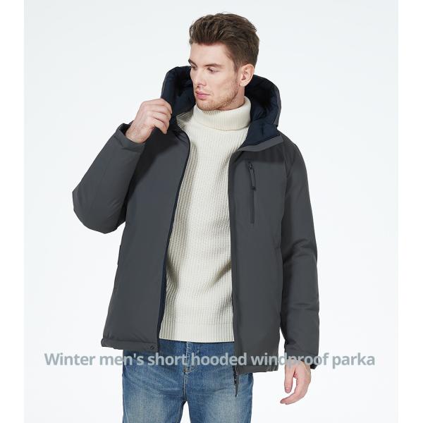 Buy Front Back Wear Downs Coat Polyester Winter Jacket Business Casual at wholesale prices