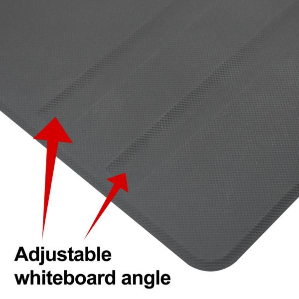 Foldable Educational Learning Products A4 A5 Dry Erase Whiteboard With Leather Protective Sleeve