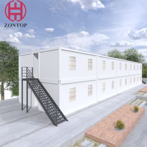 Zontop Luxury 40 Feet Stackable Flat Pack Fully Furnished Prefabricated Storage