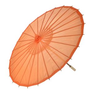 Quality 32&quot; Premium Nylon Parasol - Orange for sale