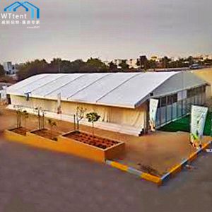 Huge Commercial Arcum Tent Aluminium Alloy Frame PVC Roof Cover