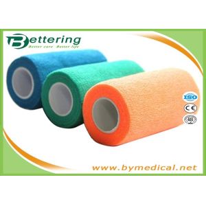 Quality 4&quot; Self Adhesive Coflex Bandage Wrap Easy Hand Tearing Non Woven Material for sale