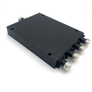 Quality 0.7GHz to 6GHz 4 Way Microwave Power Divider N Female Connector for sale