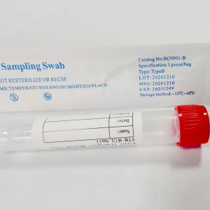 Plastic 150mm Viral Transport Media Examples Class I