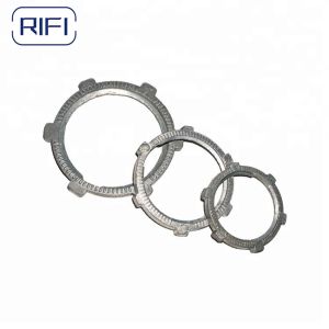 Quality Conduit Fitting Rigid / IMC Steel Locknut /Steel With Zinc/UL514B for sale
